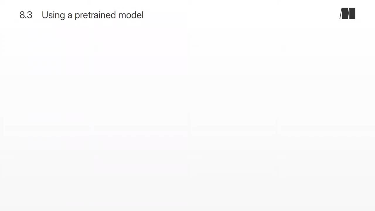 046. Chapter 8. Using a pretrained model