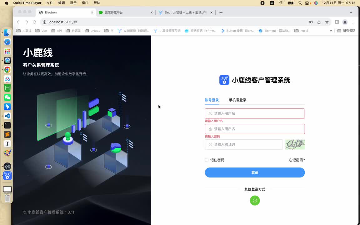 【登录功能】04 修改样式和下节课安排