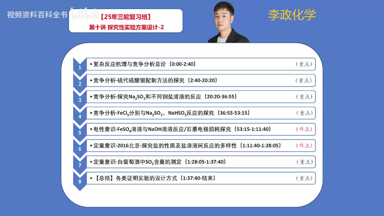【春季】第10讲 探究性实验的方案设计-2