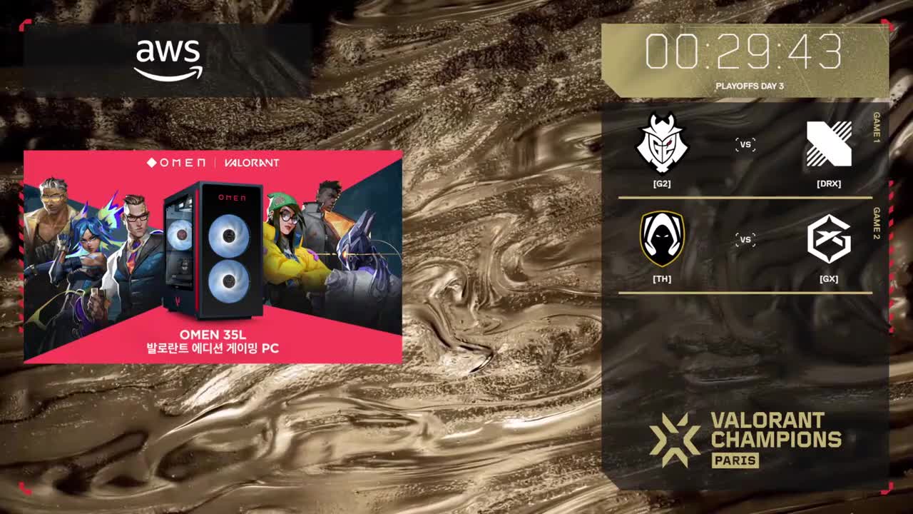 韩｜D3｜G2 vs DRX｜GX vs TH