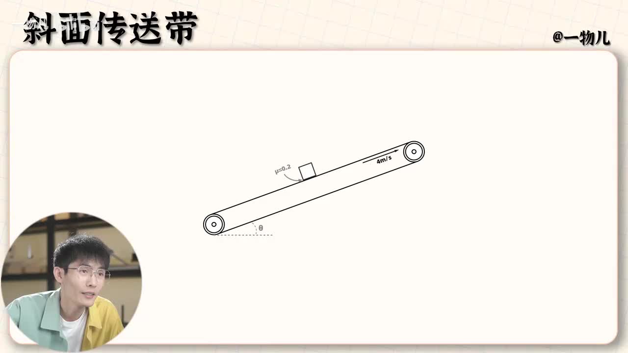 【牛顿定律】4.16斜面传送带