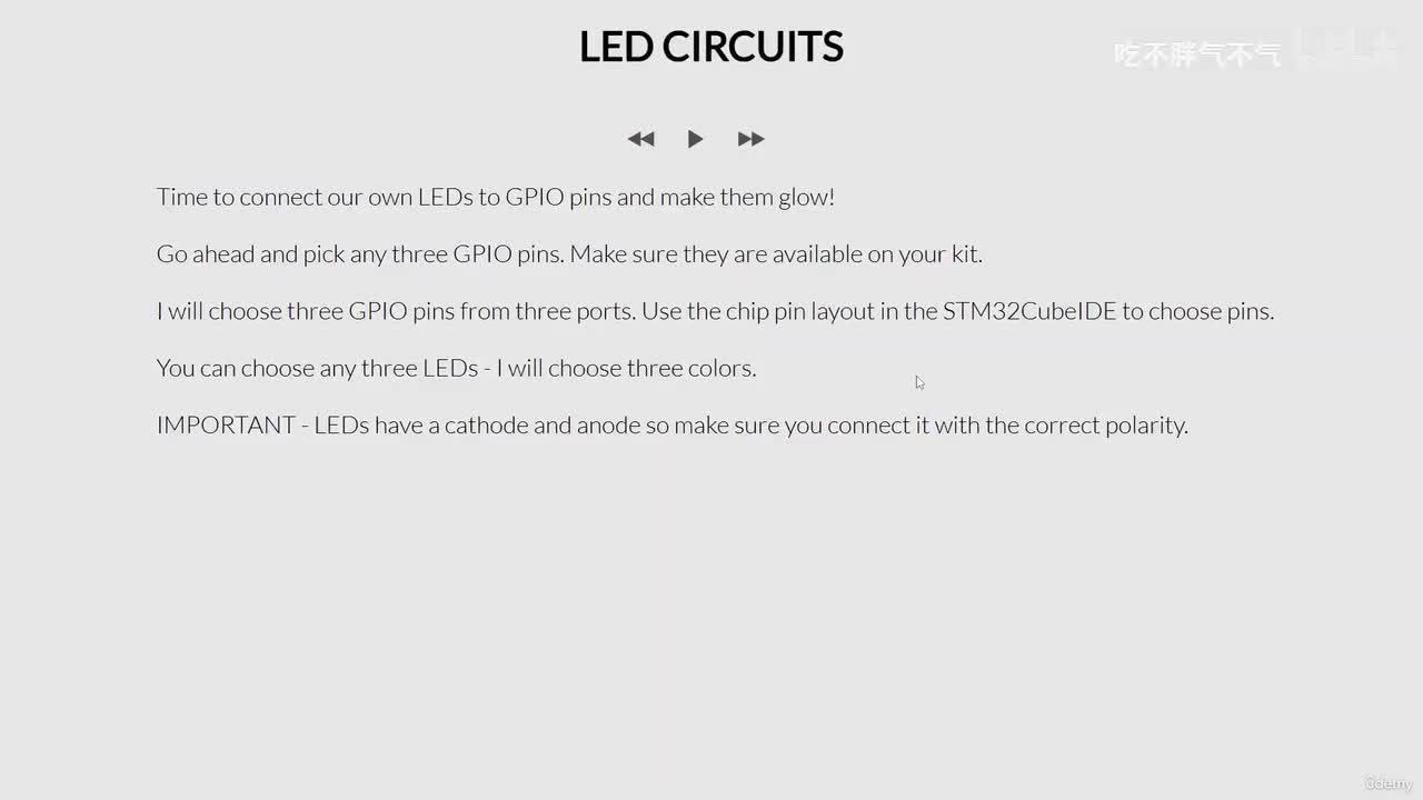 19 - Connecting LEDs to GPIO pins--