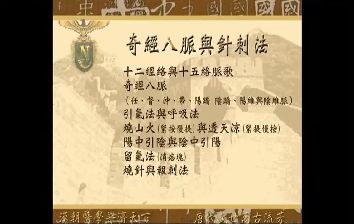 18_第18篇 奇经八脉与针刺法