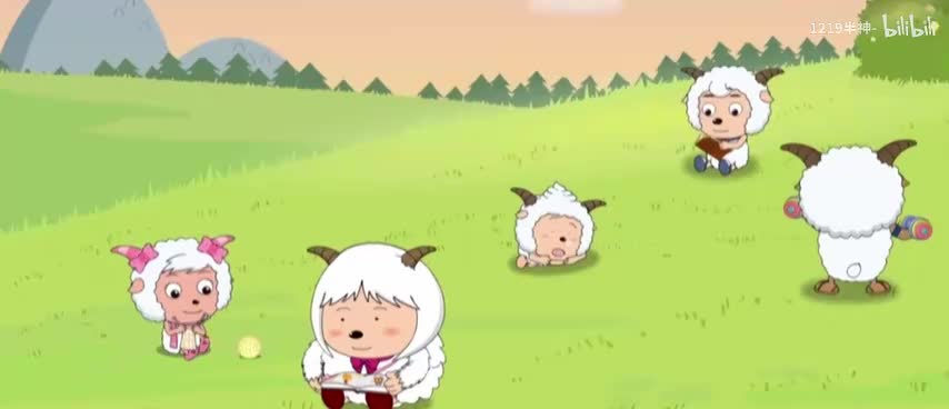 青青草原悠闲的一天