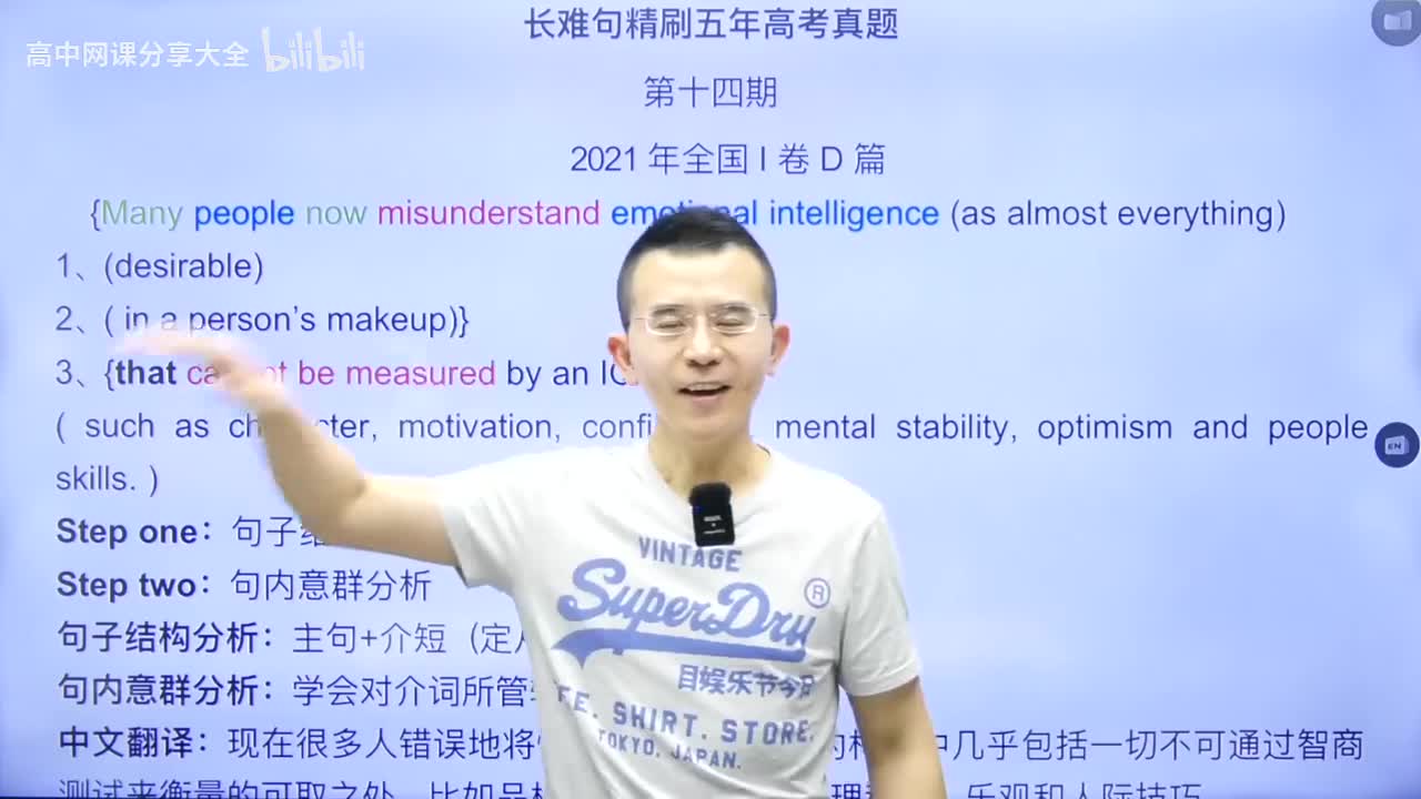 【长难句真题精刷】第14期