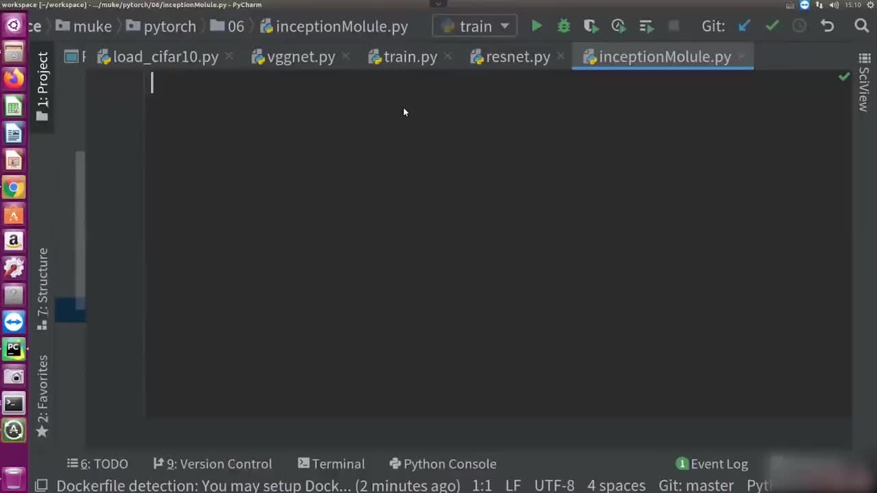 74.12.PyTorch搭建cifar10训练脚本搭建-Inception结构