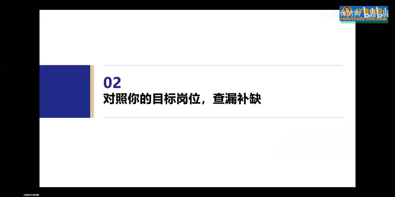 61.【第五周】以终为始设定你的Offer计划_对照你的目标岗位，查漏补缺