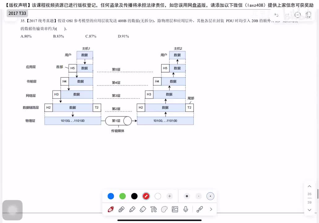 2017年 选择题T33-40