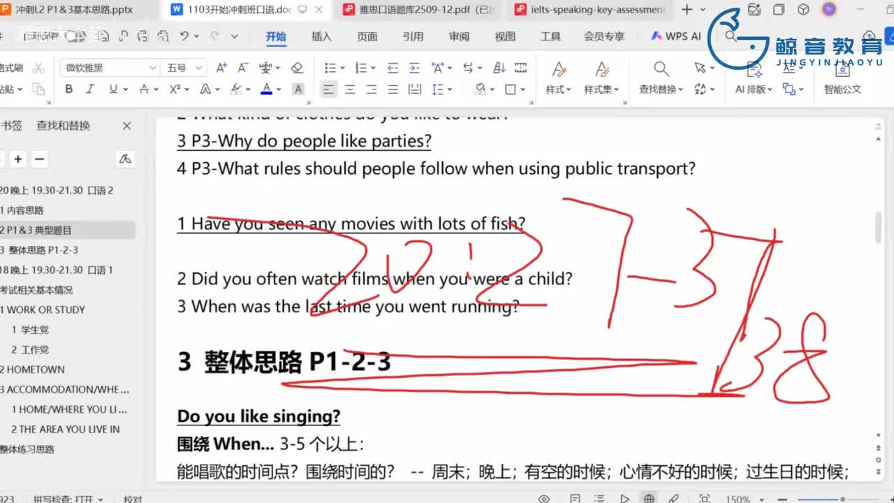【冲刺班】口语2（三）