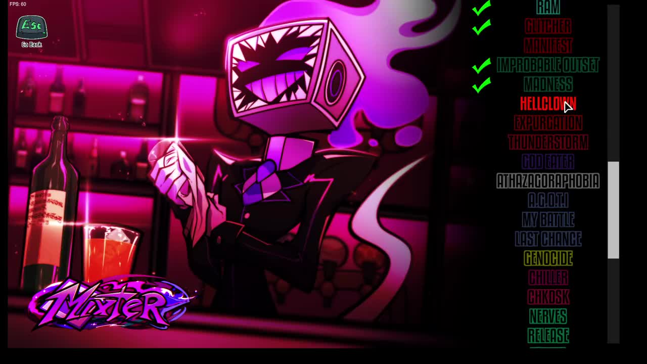 Mixter曲目24 HELLCLOWN(trickey曲目3）kamex mix