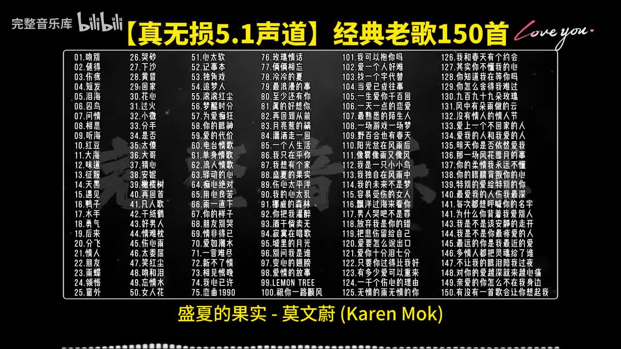 88.盛夏的果实 - 莫文蔚