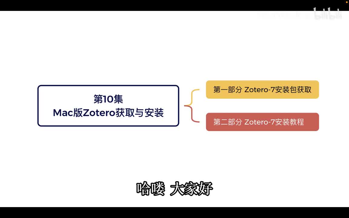 第10集【Mac版Zotero获取与安装】