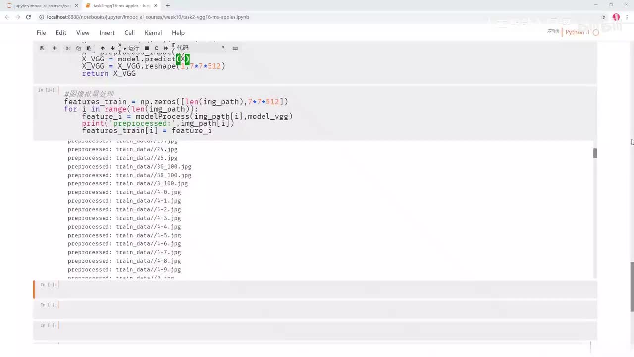 65.机器深度学习实现少样本苹果分类（二）