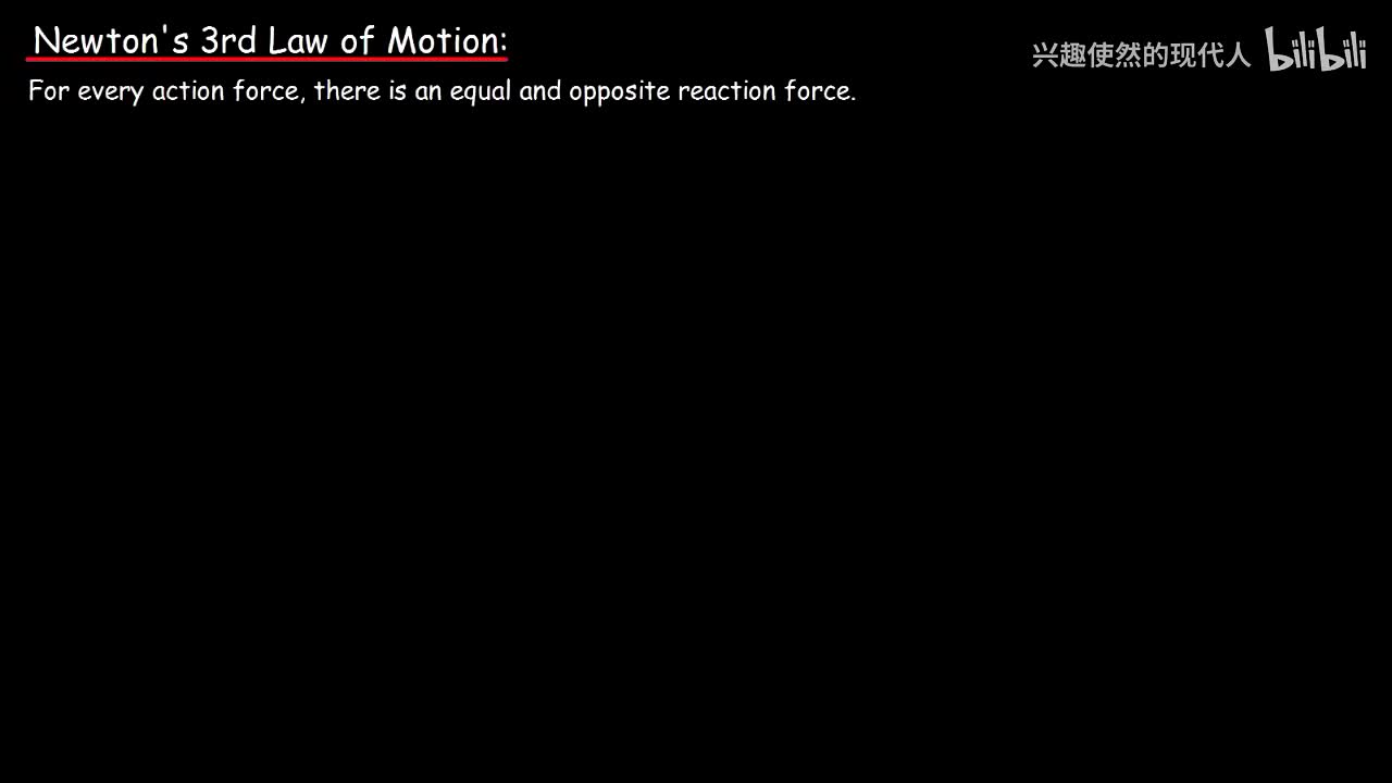 056 - 牛顿第三运动定律 - 作用力与反作用力