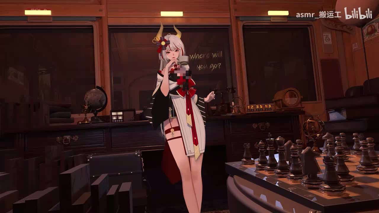 洗头+流水音+嗦鸡肉卷