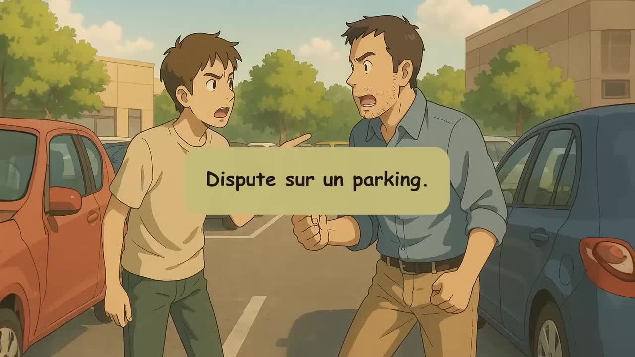 10 Daily French Conversations for beginners (A1-A2) Arguments and quarrels in