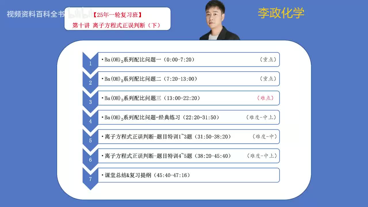 【暑假】第10讲 离子方程式正误的判断-2