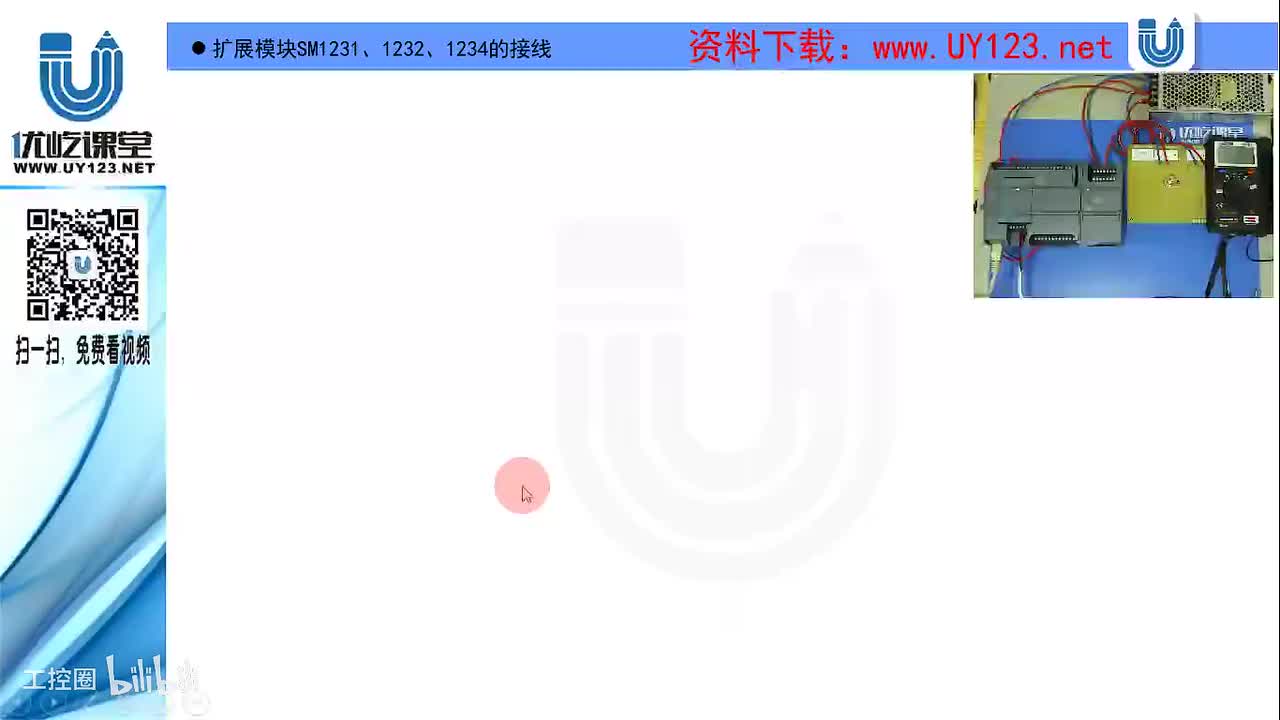 147.扩展模块SM1231、SM1232 、SM1234的接线及组态