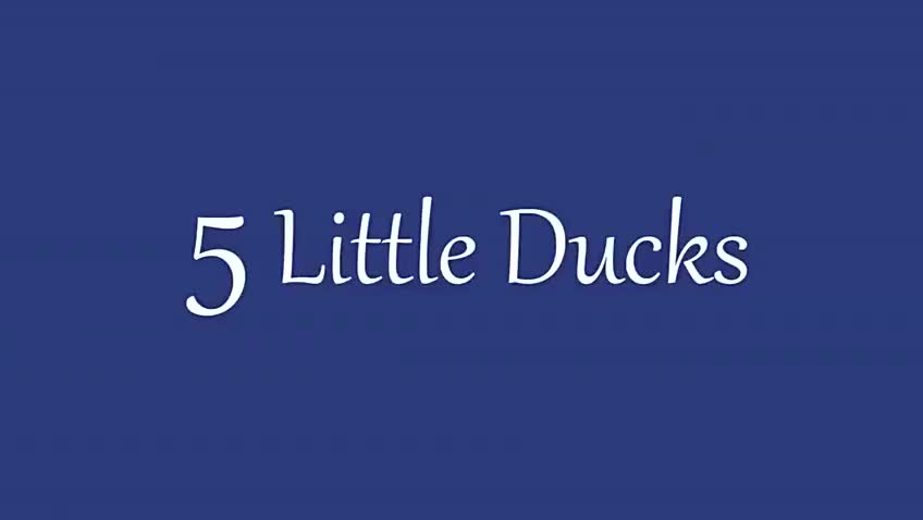 001 Five little ducks