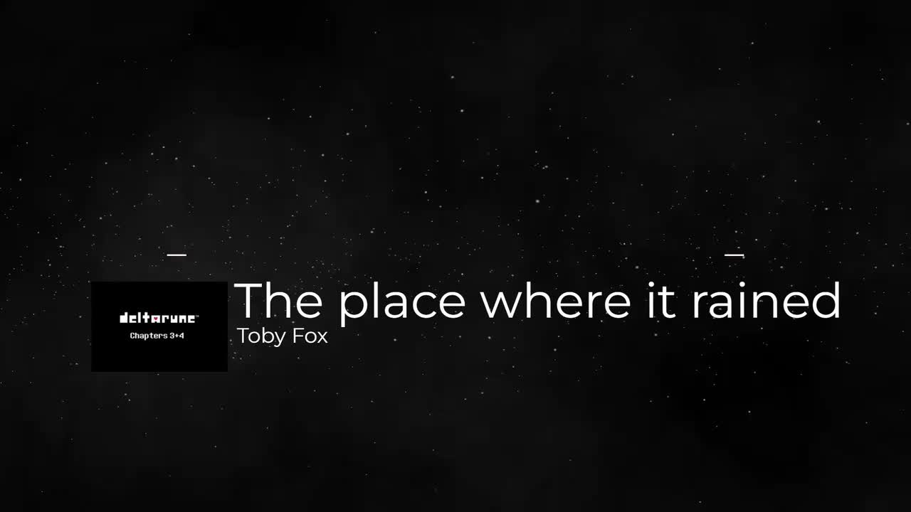 158.The place where it rained