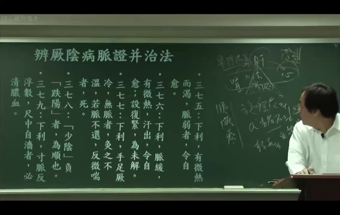 54_厥阴病篇：条辨375到397-戴阳、白头翁汤、补中治湿汤