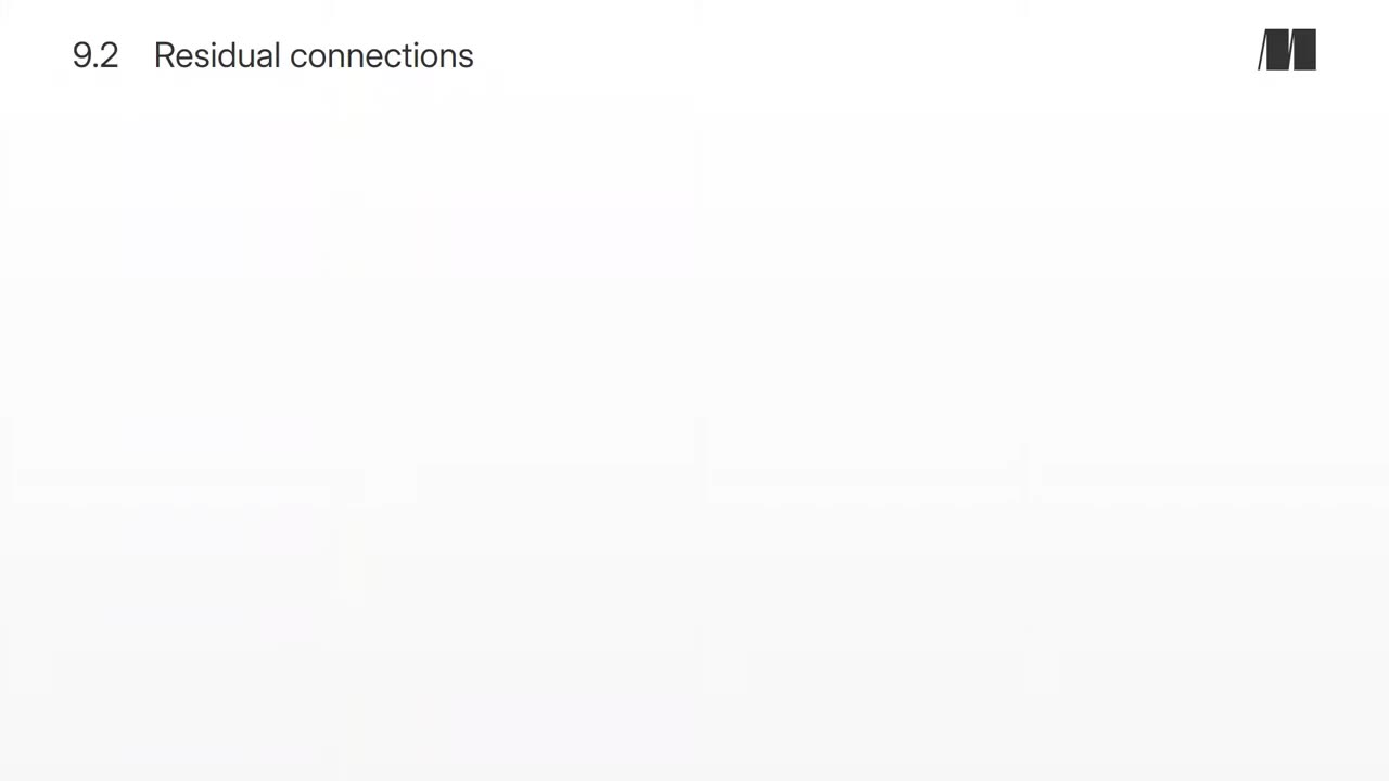 049. Chapter 9. Residual connections