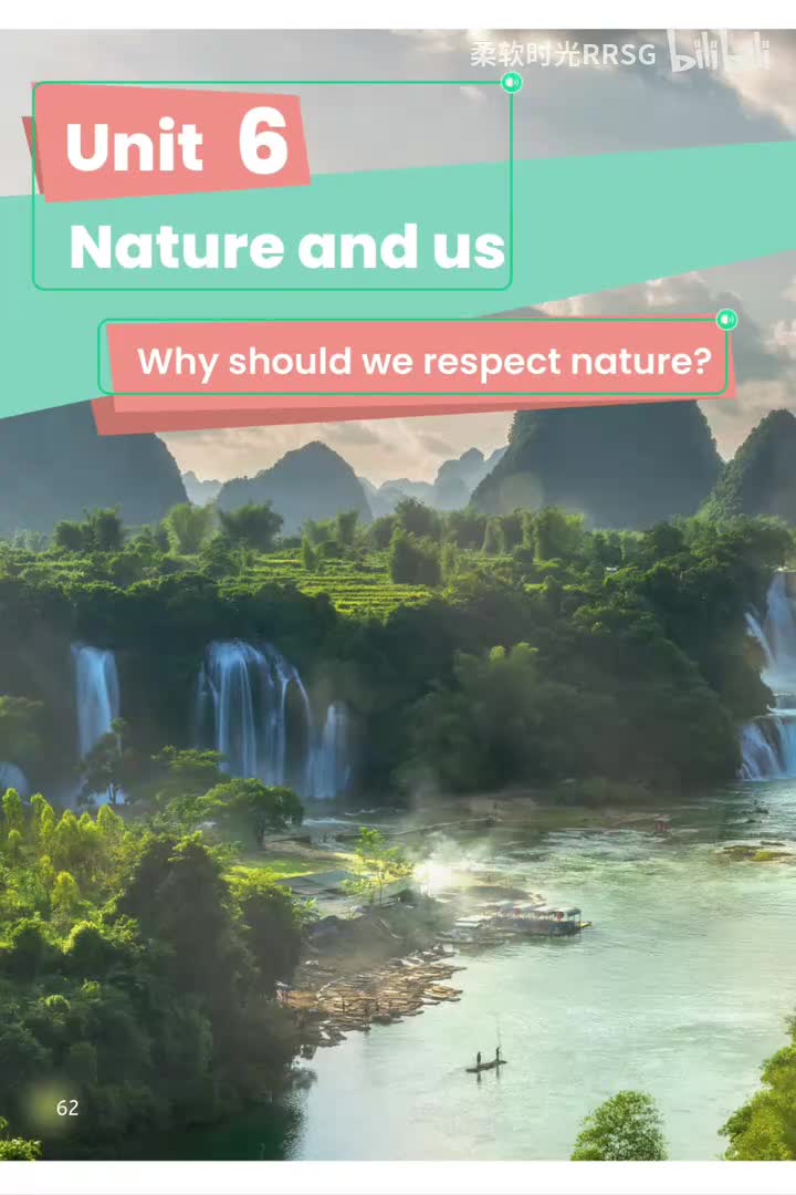 Unit 6 大自然和我们 (p.62-73)