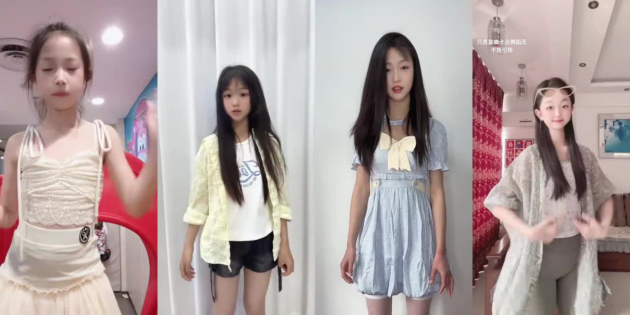 水一个视频,不同年级的合拍~ #红色高跟鞋