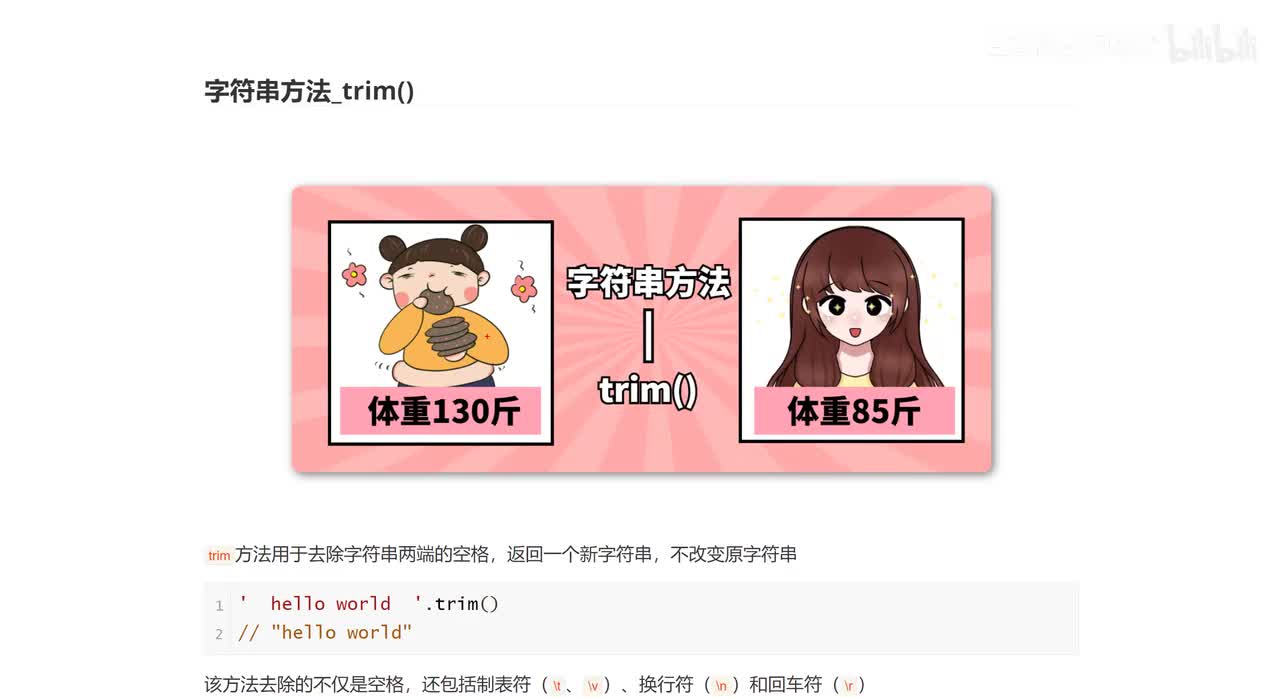 064_字符串方法_trim