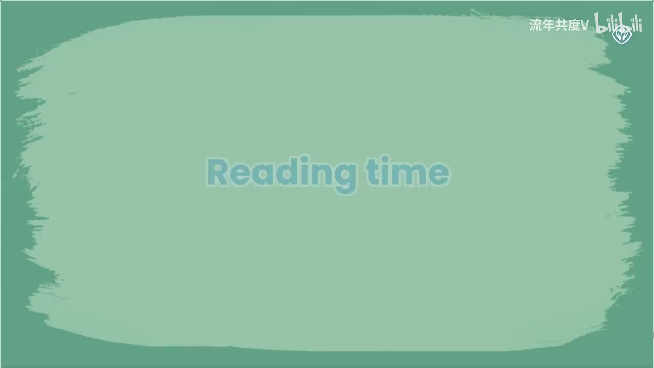 Unit 6 C Reading time