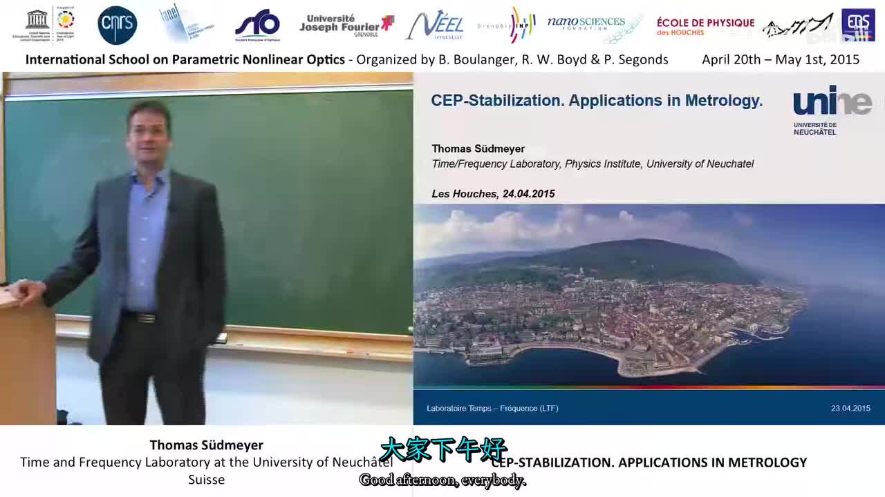 019 - 19-44 CEP stabilization， application in metrology