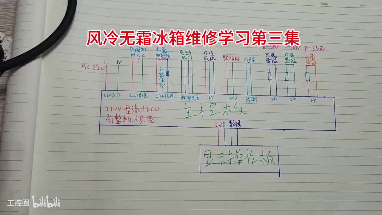 132-风冷无霜冰箱的工作原理第三集