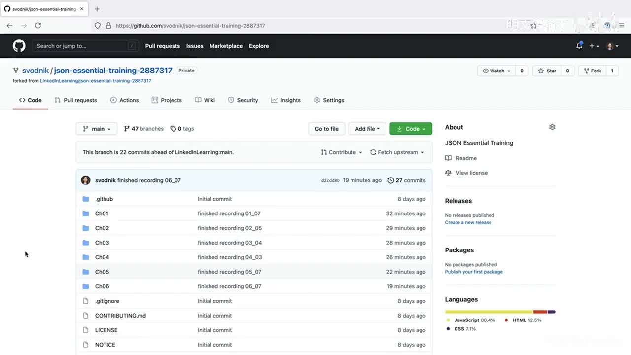 01.04 - 使用 GitHub 代码仓库