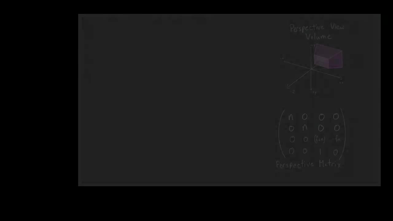 【配音】16. 投影矩阵