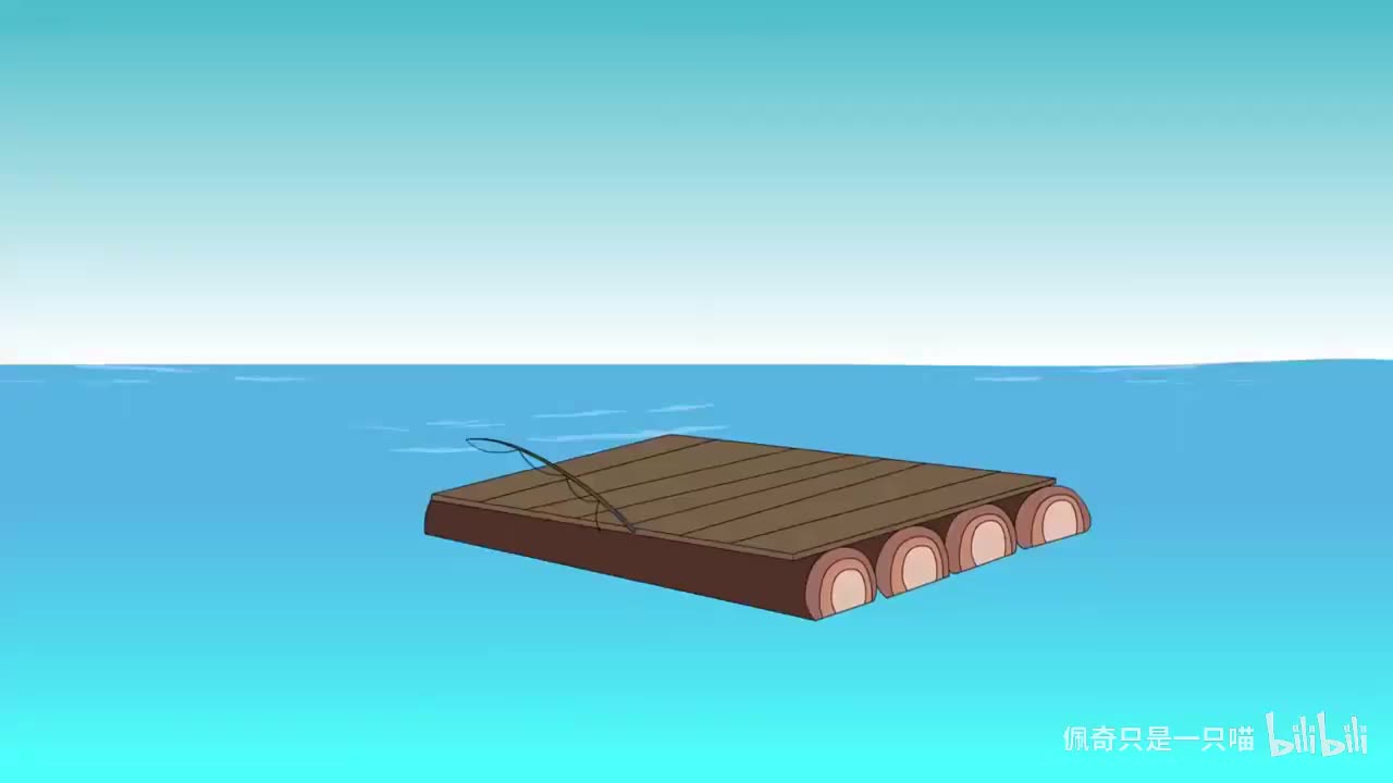 全民13亿人穿越海上求生，别人在疯狂屯物资，而我却～～～