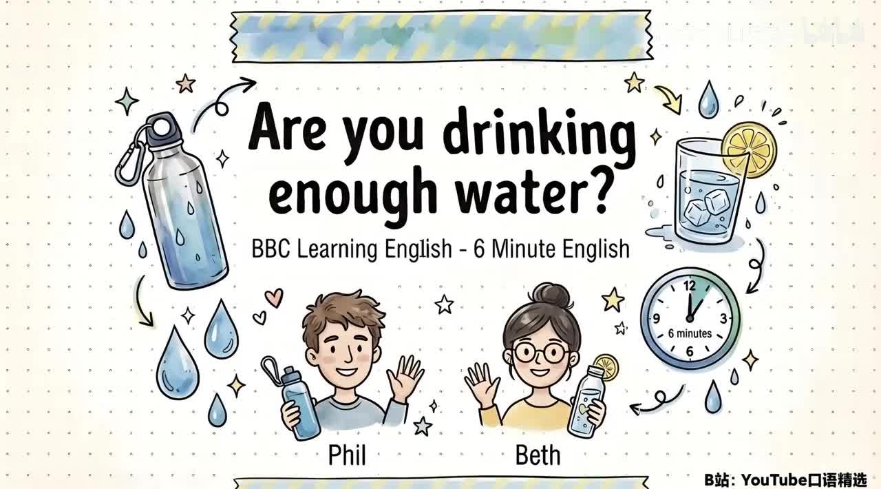 1、Are You Drinking Enough Water？