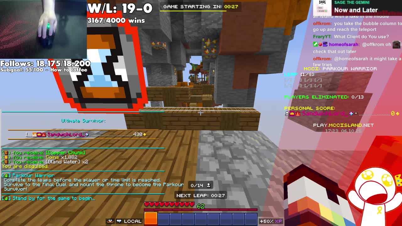 20251006 Minecraft parkour straight from the heart - P2