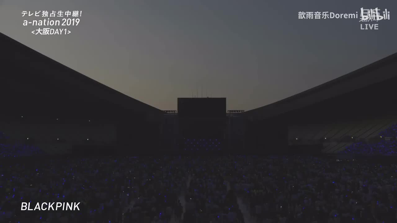 【4K中字】BLACKPINK - STAY 声似温柔夜风 抚平夏日燥动 190817 a-nation Osaka 日本大阪公演现场