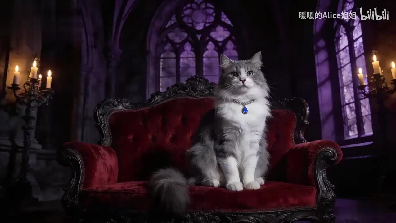 第一组灰白色猫咪