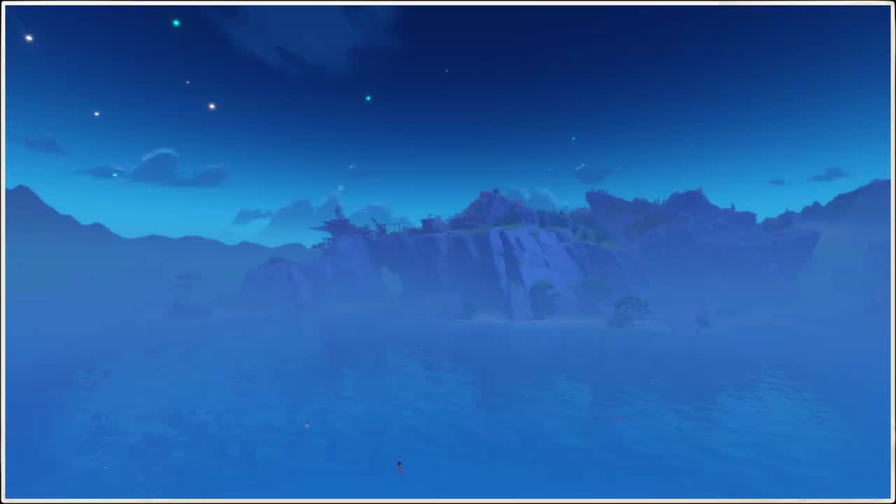 场景-拾荒港口-捞船镇-夜（思念和大海一样又深又长）