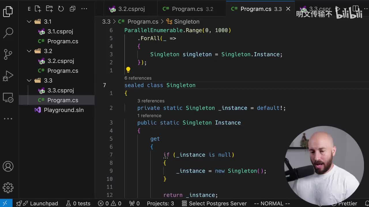 C#设计模式：单例_06. 支持线程安全的基础单例实现