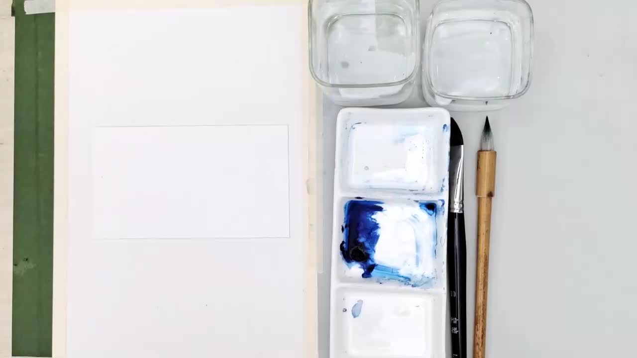 第六课 水彩氛围感如何拿捏“拿捏”