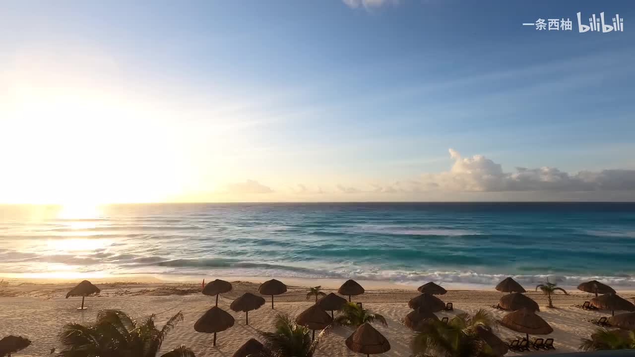 休闲海边
