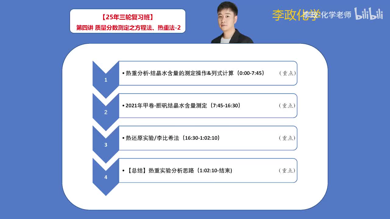 128.【春季】化学实验综合-第4讲 质量分数测定之方程法、热重法-2