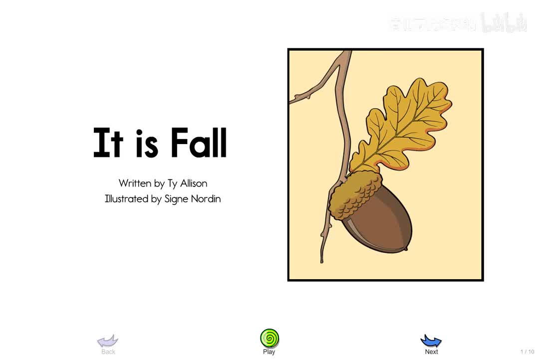 11-【011】It Is Fall