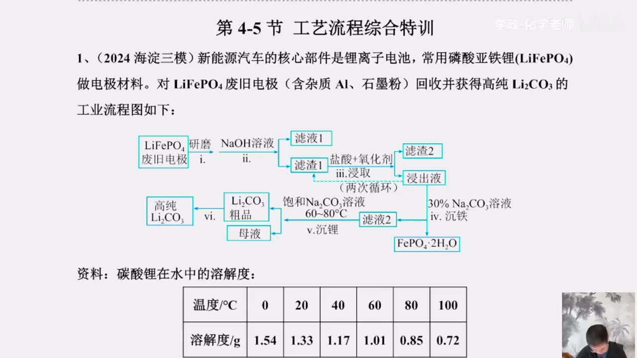 143.【春季】直播特训-第4节 工艺流程综合特训-1
