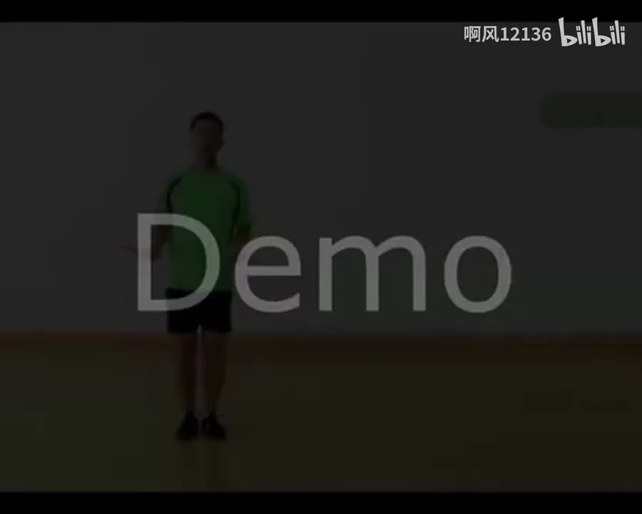 3.7 双脚交叉侧勾点地跳