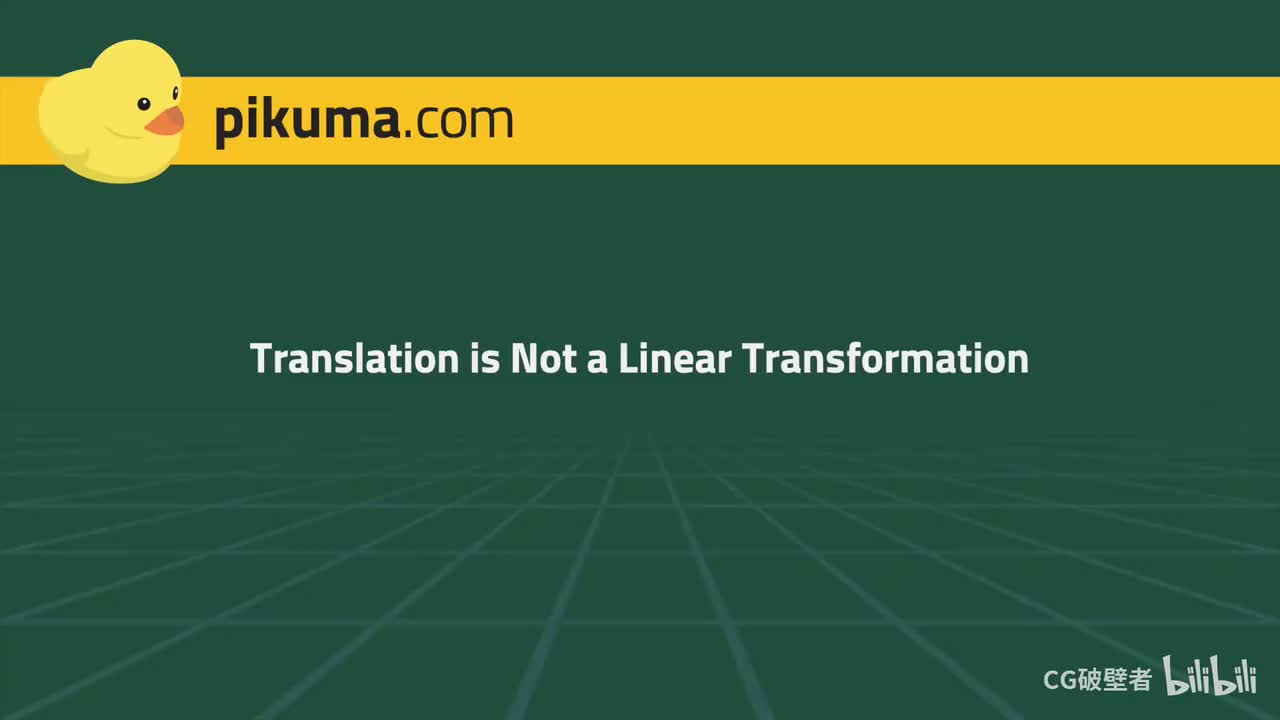 17.12 Translation is Not a Linear Transformation