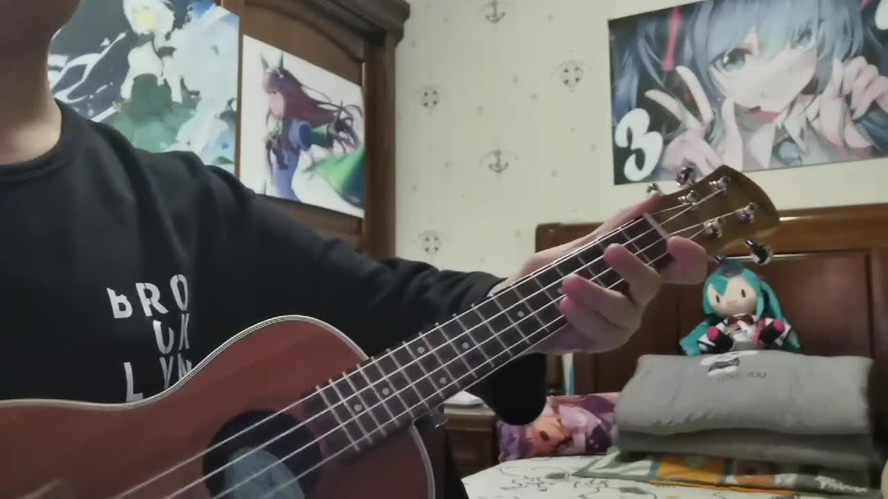 找出了封存十年的尤克里里（arp）