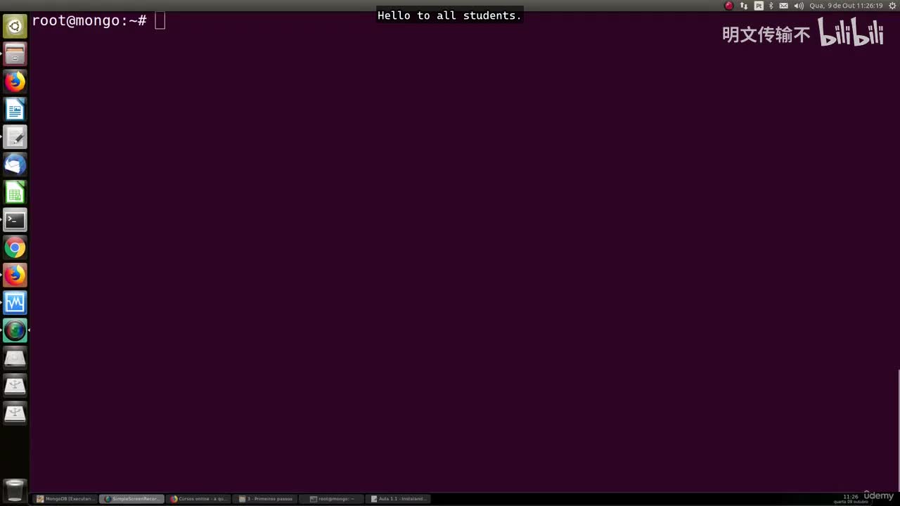 35_2 - 在Ubuntu Server上安装MongoDB 4.x_明文传输不